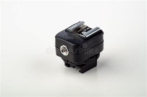 Hot Shoe Flash Trigger Sync Adapter Stock Photo Image Of Themes Equipment