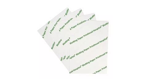 Blotting Paper For Printer Cleaning Printhead Hospital