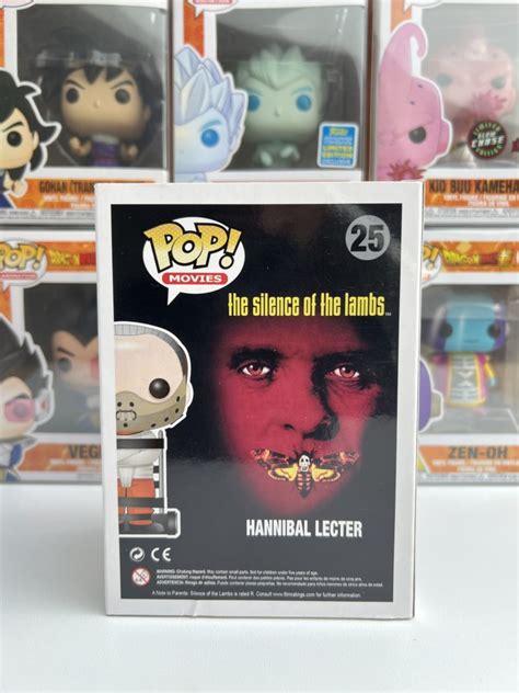 Funko POP Movies Le Silence des Agneaux Hannibal Lecter Attaché avec