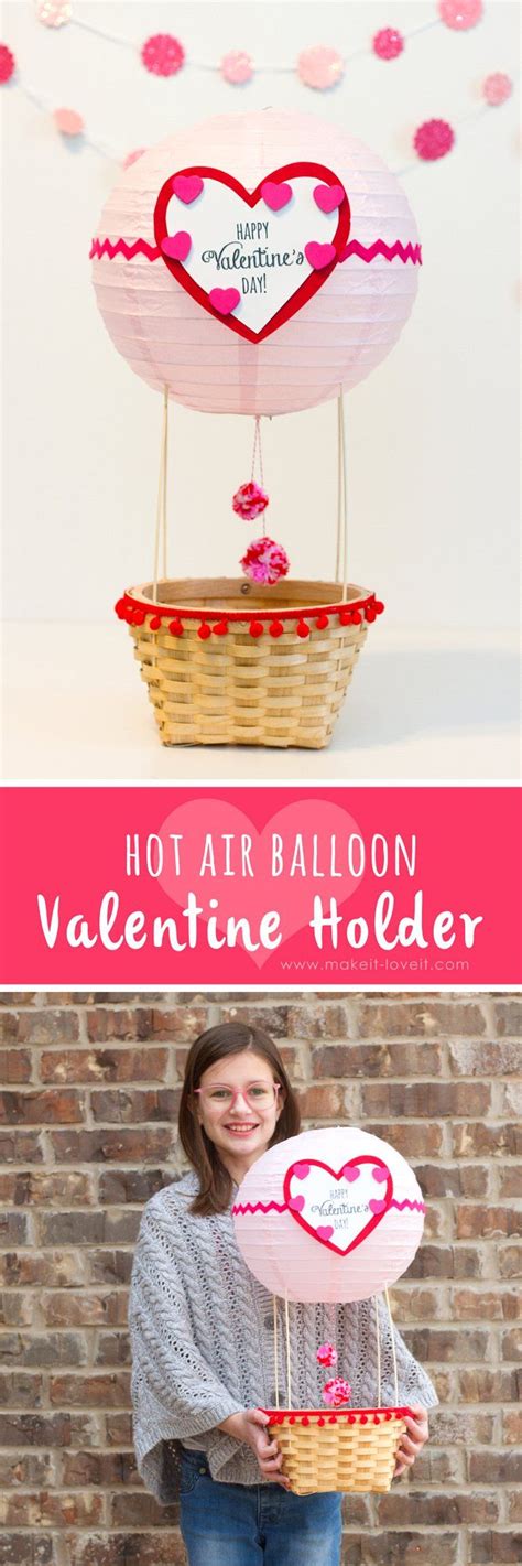 Hot Air Balloon And Rubik S Cube Valentine Boxes Make It Love It