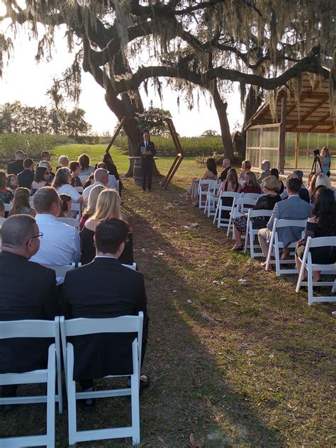 Whispering Oaks Winery Oxford Fl Wedding Venue