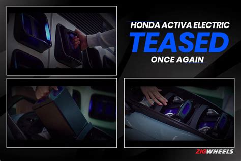 Honda Activa Electric Teased Once Again ZigWheels