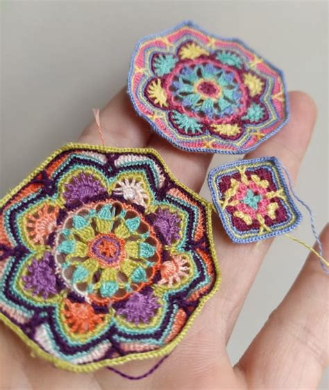 Tiny Persian Tiles R Crochet