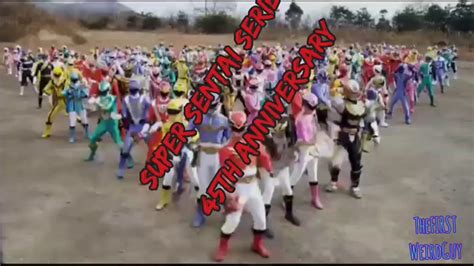 Super Sentai 45th Anniversary Tribute Youtube