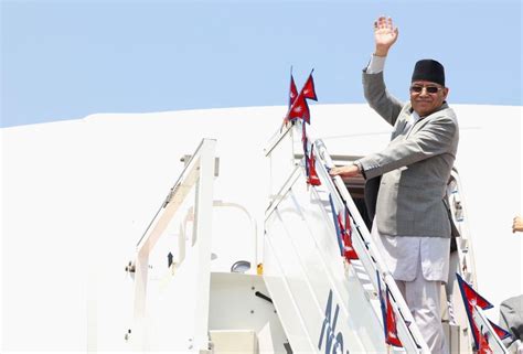 Ani On Twitter Nepal Prime Minister Pushpa Kamal Dahal Prachanda