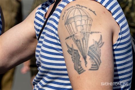 Символика татуировок ВДВ – это храбрость, бесстрашие и сила