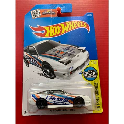 Jual HOT WHEELS HOTWHEELS 96 NISSAN 180SX TYPE X PUTIH GREEDY LANGKA BARU Shopee Indonesia