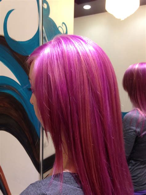 Pravana Vivid Color With Blonde Highlights Hair Hair Secrets Hair Color