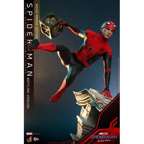 Hot Toys Scale Spider Man Battling Version Movie Promo Edition Action Figure For Years