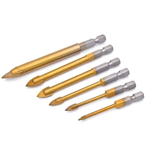 Aliexpress Buy 6pcs Tungsten Carbide Glass Drill Bit Sets