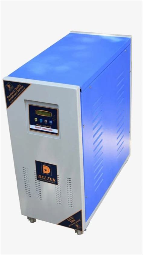 Kva Three Phase Air Cooled Servo Stabilizers For Industrial At Best