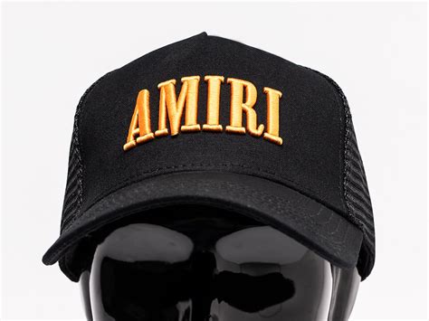 Купить Кепка AMIRI цвет Черный купить по цене 930 рублей в интернет ...
