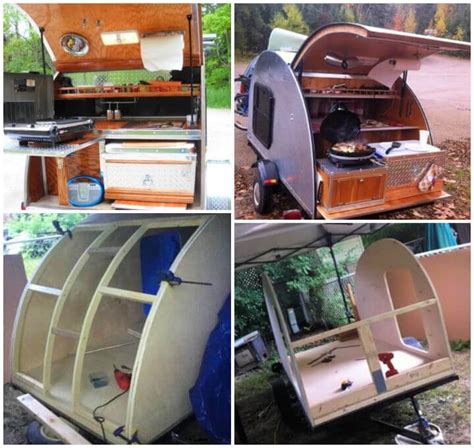 10 Homemade DIY Teardrop Trailer Plans - DIY Crafts