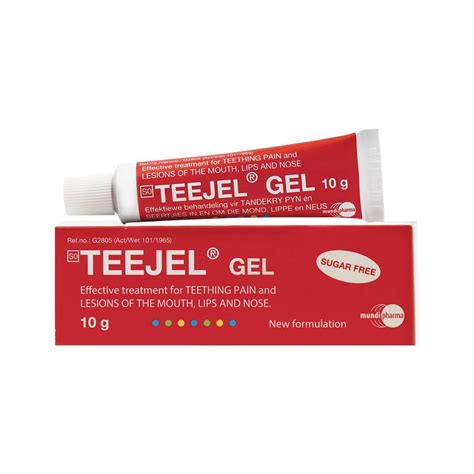 Teejel Teething Gel 10g ⋆ Giant Health Supplements