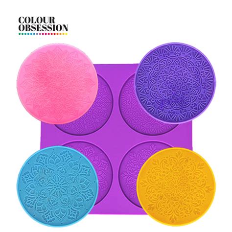 Silicone Moulds Coasters Trays Dishes Colour Obsession