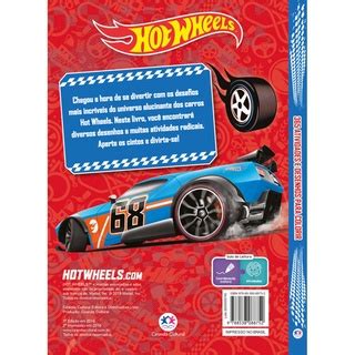 Livro Hot Wheels 365 Atividades E Desenhos Para Colorir Capa Comum Ciranda Cultural
