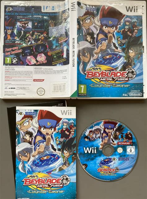 Beyblade Metal Fusion Wii Spil Retrobros Fordi Vi Elsker Retrospil