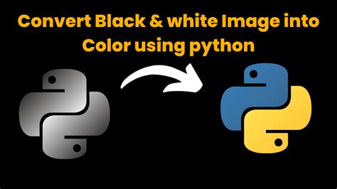 Convert Color Image To Black And White Opencv Python Infoupdate Org