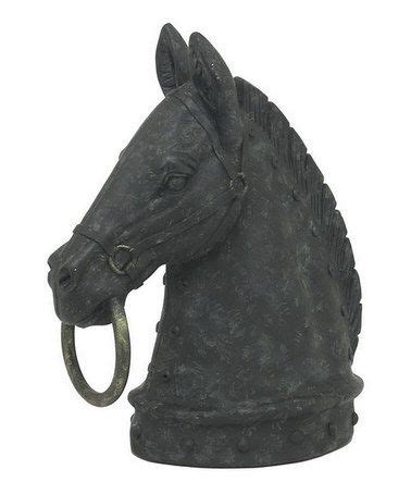 Black Horse Head Sculpture | Horse sculpture, Horse head, Sculpture