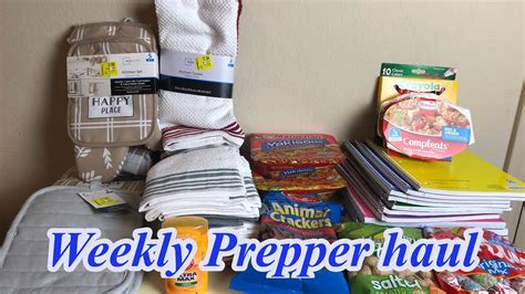 Prepper Stock Up Haul Walmart Clearance YouTube