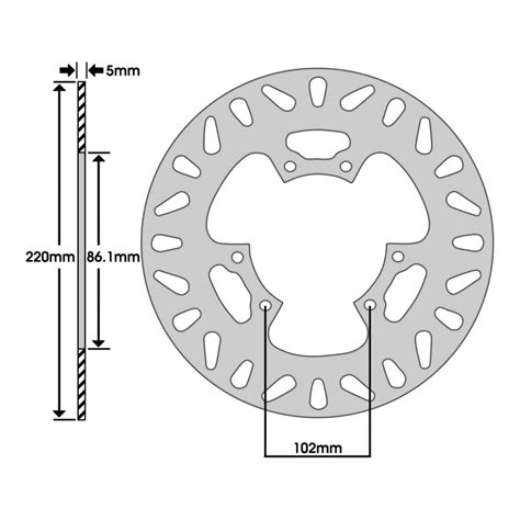 Disque De Frein Ar Newfren Df A Pour Yamaha Xt E Xtz Tenere