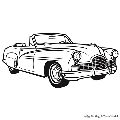 Cool Car Coloring Pages Free And Printable