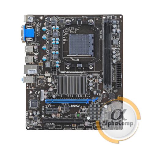 Материнская плата MSI 760GM-P23(FX) (AM3+ • AMD 760G • 2xDDR3) MS-7641 ...