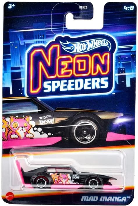 Hot Wheels Neon Speeders Zel Seri Arabalar Mad Manga Jby