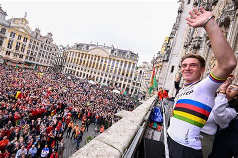 Ehrentag für Rad Weltmeister Remco Evenepoel BRF Nachrichten