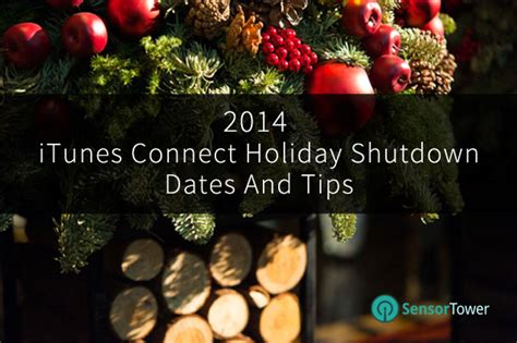 2014 Itunes Connect Holiday Shutdown Dates And Tips