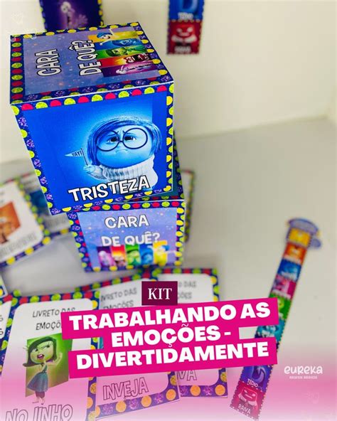 Kit Trabalhando as Emoções Divertidamente in 2024