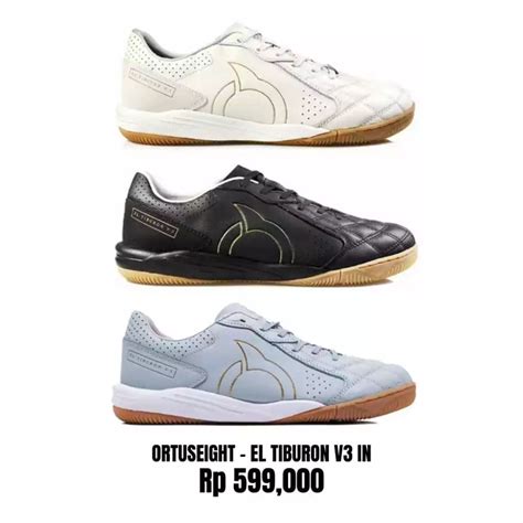 sale  original ortuseight el tiburon  futsal shoes shopee malaysia