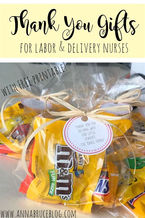 Thank You Ts For Labor Delivery Nurses With Free Printable Artofit