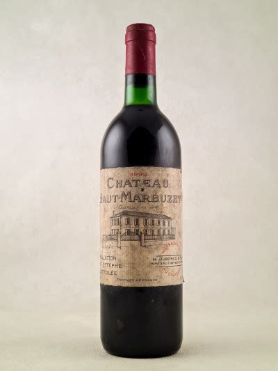 Haut Marbuzet Saint Estèphe 1999 Prestige Cellar