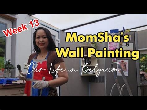 Week Momsha Repaints The Kitchen Walls Our Life In Belgium