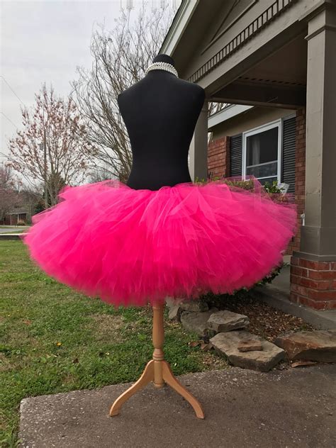 Fuchsia Adult Tutu Hot Pink Adult Tutus Maternity Tutu Etsy