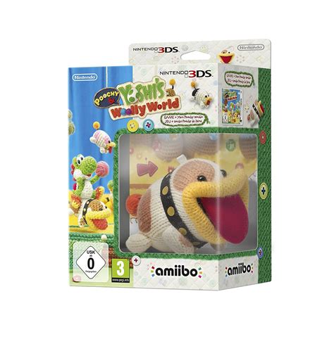 European Poochy & Yoshi's Woolly World amiibo bundle packaging ...