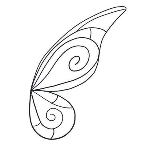 Wing Pattern Fairy Wings Drawing Diy Fairy Wings Wings Drawing