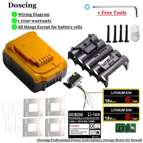 Wiring Diagram Dewalt 20v Battery Pinout Diagram Hand - vrogue.co