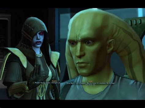 SWTOR Zenith Conversations Part 10 Jedi Consular Female Chiss