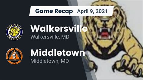 Walkersville HS Football Video "Recap: Walkersville vs. Middletown 2021 ...