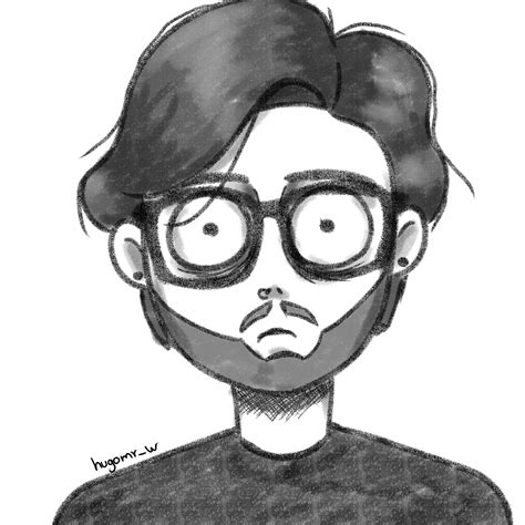 Artstation Selfportrait In Tim Burton Style