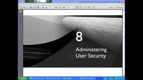 Oracle 11g DBA Bangla Tutorial Ch8 1 Oracle User Security Database