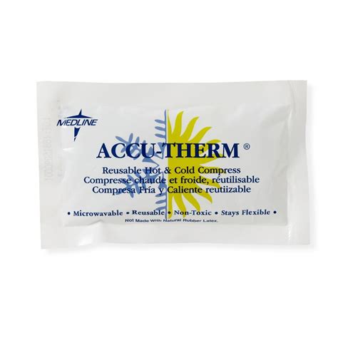 Medline Accu Therm Reusable Hot Cold Gel Pack X Ct
