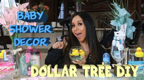 SNOOKI S DOLLAR TREE DIY BABY SHOWER DECOR YouTube