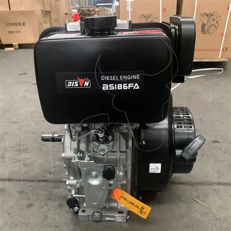 Bison Chinese Small Recoil Start Diesel Engine 186f 10 Hp 4 Stroke