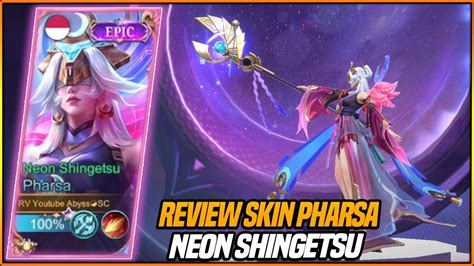 REVIEW SKIN PHARSA NEON SHINGETSU MANTAP SEKALI EFEKNYA YouTube