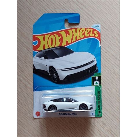 Hot Wheels DeLorean Alpha5 Alpha 5 White Shopee Malaysia