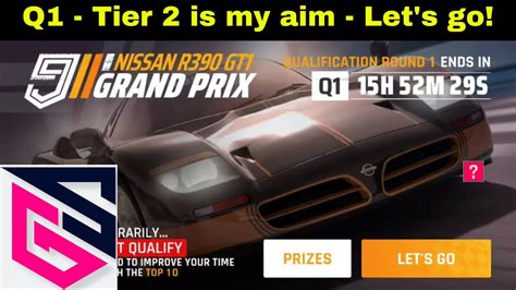 Asphalt 9 Grand Prix Nissan R390 GT1 Q1 I M Setting A Time To