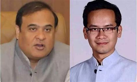 War Of Words Assam Cm Himanta Biswa Sarma Again Denies Gaurav Gogois